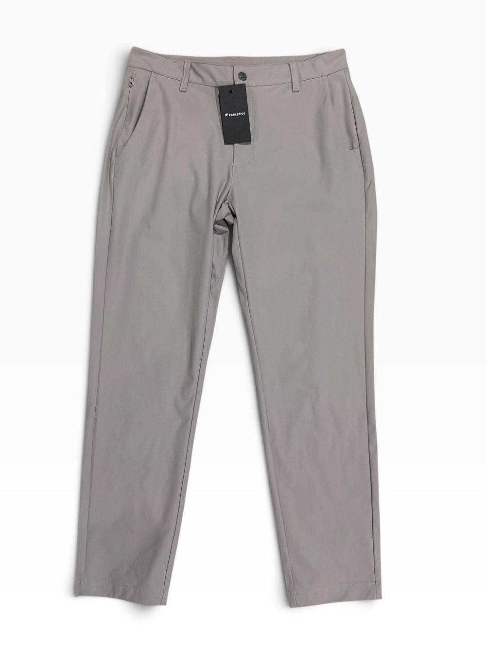 Fabletics Men Light Tan Performance Pants 32x32